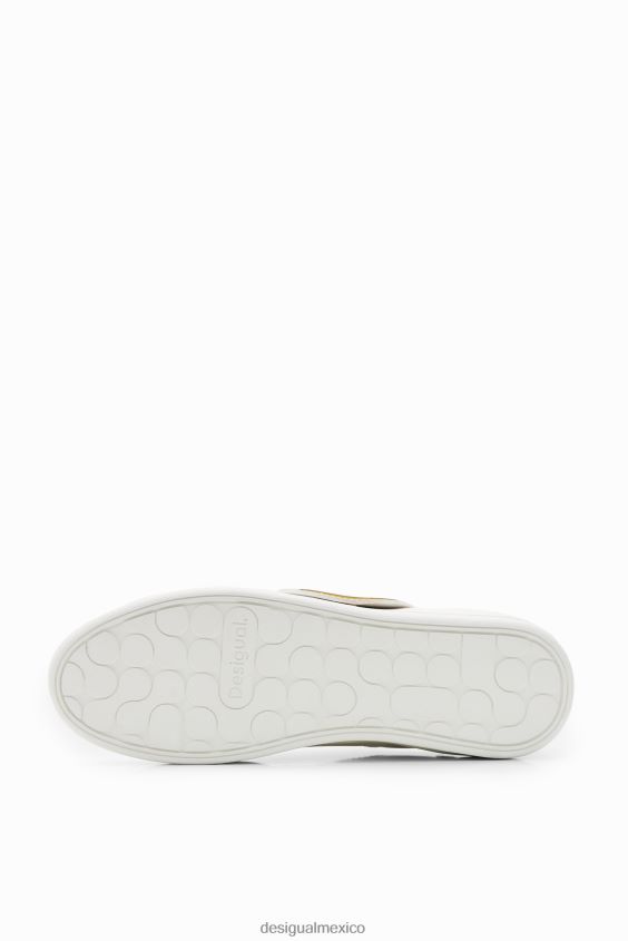 Desigual mujer zapatillas con plataforma sonriente VZ26R01506 calzado