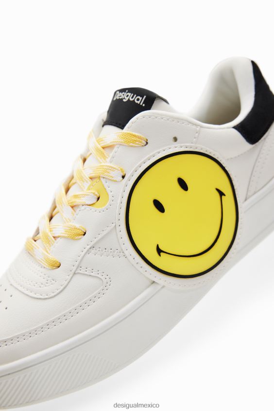Desigual mujer zapatillas con plataforma sonriente VZ26R01506 calzado