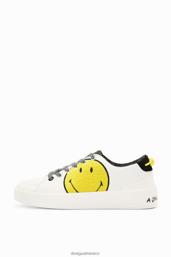 Desigual mujer zapatillas con plataforma sonriente VZ26R01509 calzado