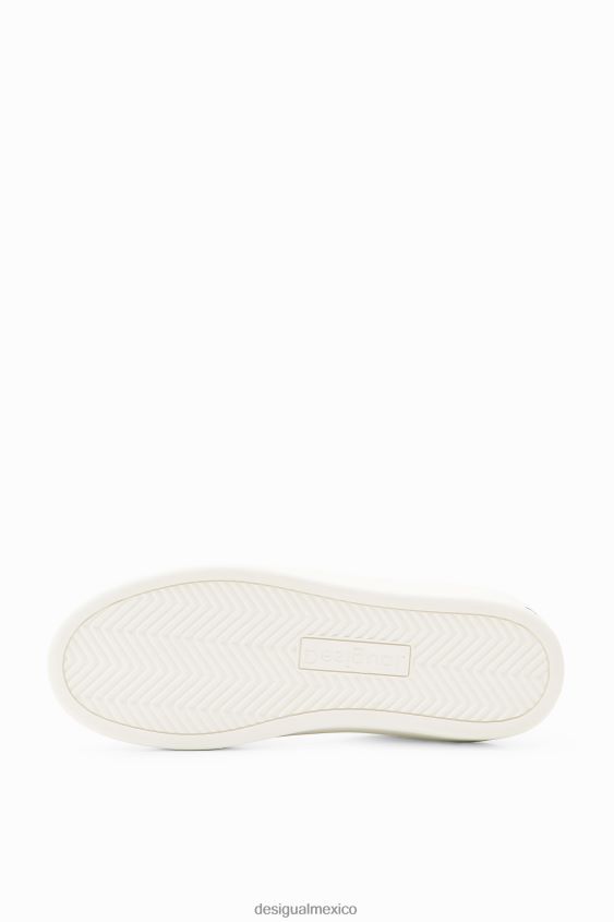 Desigual mujer zapatillas con plataforma sonriente VZ26R01509 calzado