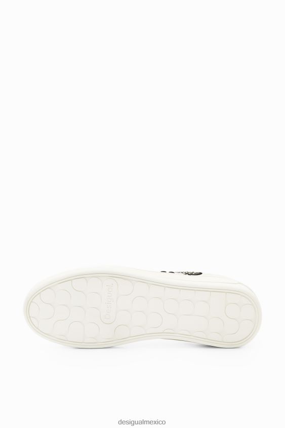 Desigual mujer zapatillas con tachuelas de mickey mouse de disney VZ26R01467 calzado