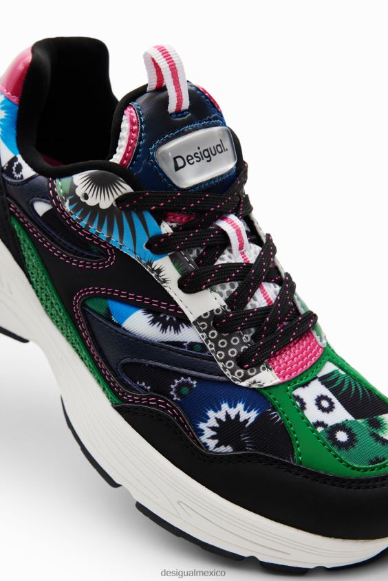 Desigual mujer zapatillas deportivas con motivo geométrico VZ26R01488 calzado