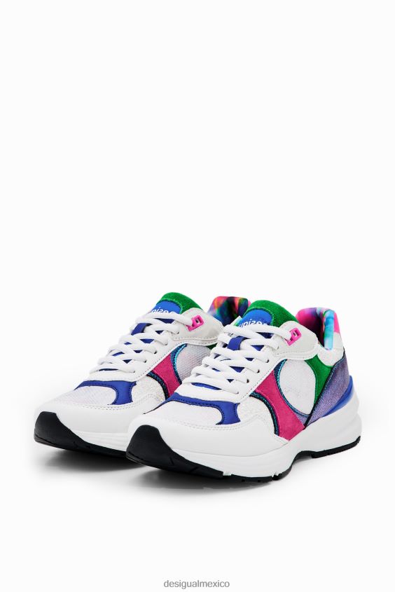 Desigual mujer zapatillas deportivas con parche VZ26R0853 calzado