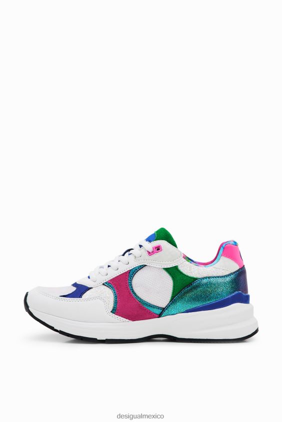 Desigual mujer zapatillas deportivas con parche VZ26R0853 calzado