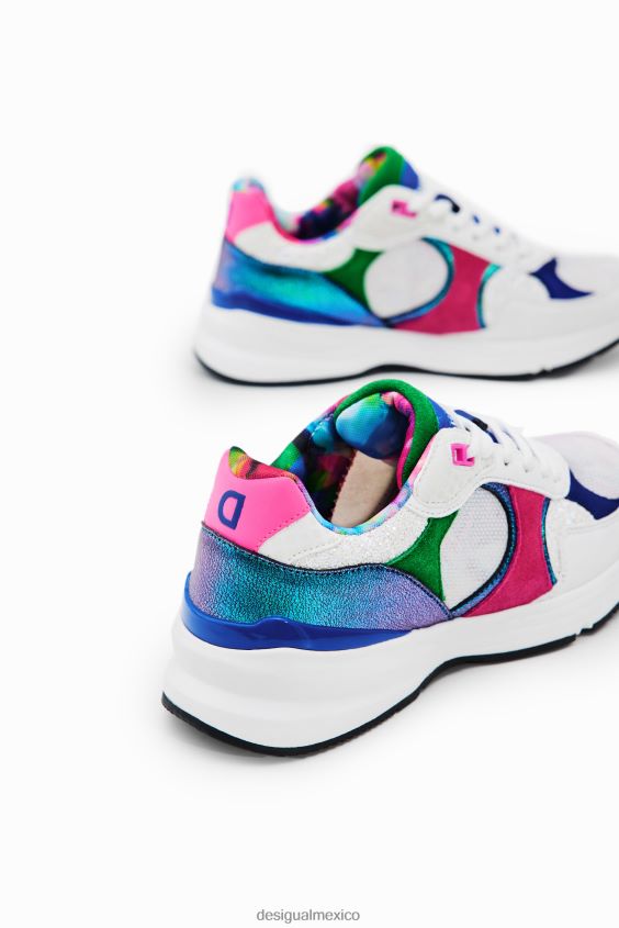 Desigual mujer zapatillas deportivas con parche VZ26R0853 calzado