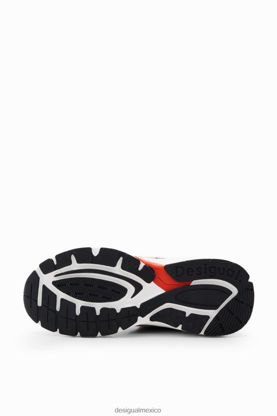 Desigual mujer zapatillas deportivas con patchwork VZ26R01487 calzado