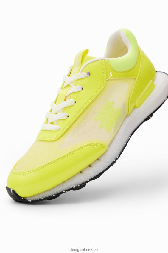 Desigual mujer zapatillas deportivas transparentes VZ26R01474 calzado