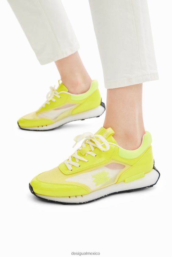 Desigual mujer zapatillas deportivas transparentes VZ26R01474 calzado