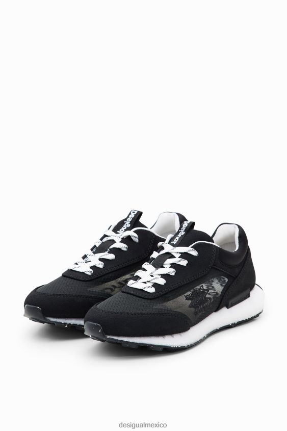 Desigual mujer zapatillas deportivas transparentes VZ26R01504 calzado