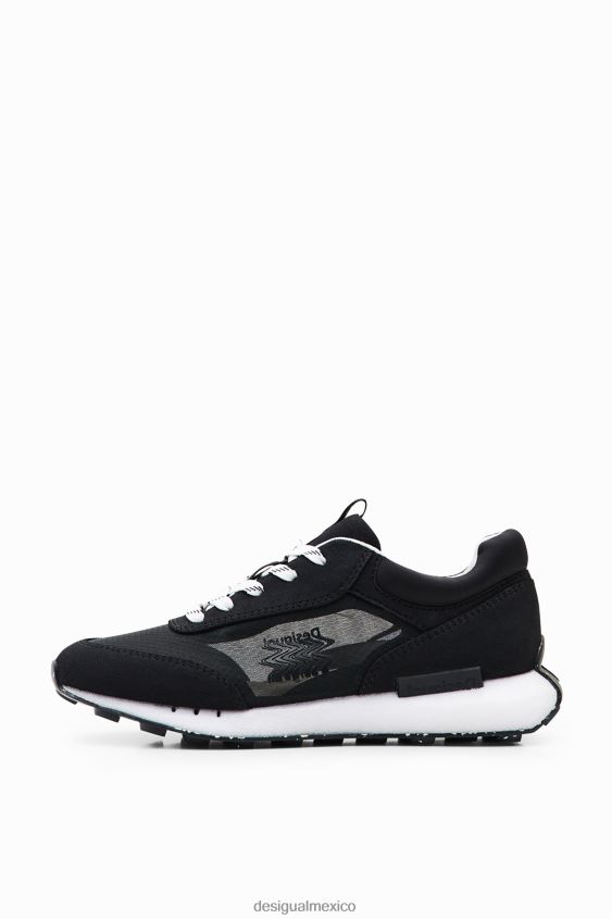 Desigual mujer zapatillas deportivas transparentes VZ26R01504 calzado