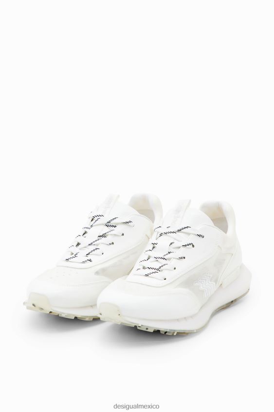 Desigual mujer zapatillas deportivas transparentes VZ26R0702 calzado