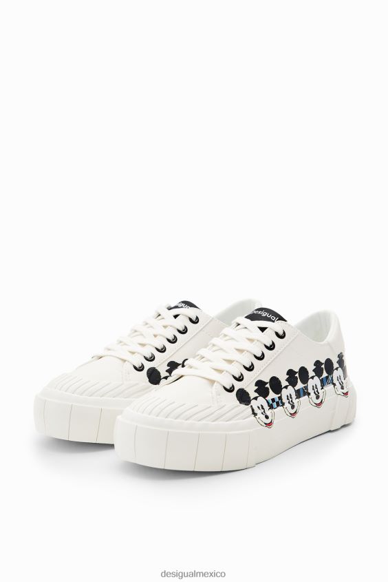 Desigual mujer zapatillas mickey con plataforma VZ26R01501 calzado