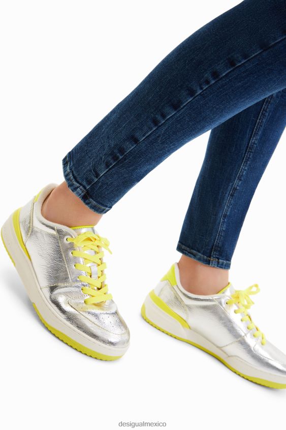 Desigual mujer zapatillas retro gruesas VZ26R0990 calzado