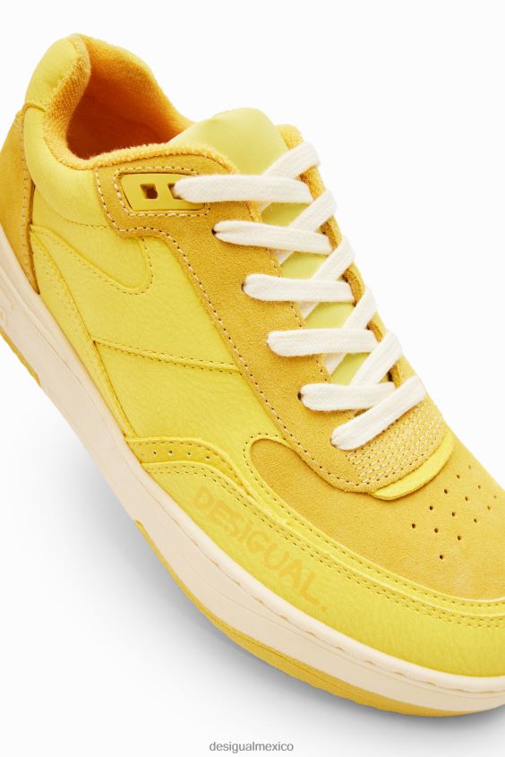 Desigual mujer zapatillas retro gruesas con patchwork VZ26R01470 calzado