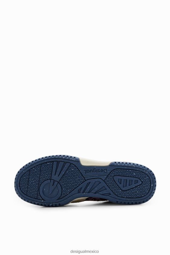 Desigual mujer zapatillas retro gruesas con patchwork VZ26R01485 calzado