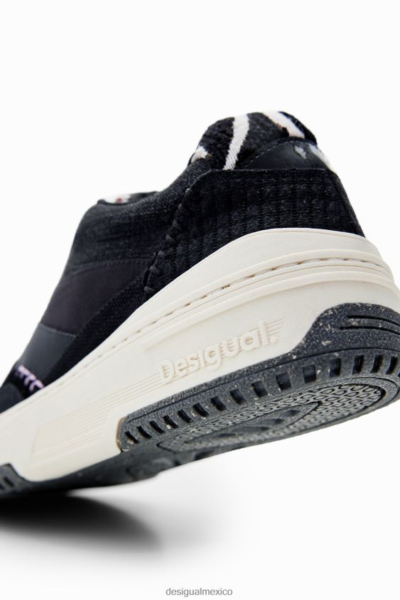 Desigual mujer zapatillas retro gruesas con patchwork VZ26R01486 calzado