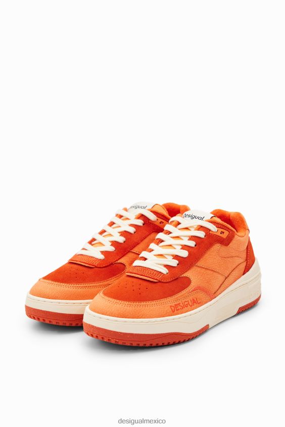 Desigual mujer zapatillas retro gruesas con patchwork VZ26R01489 calzado