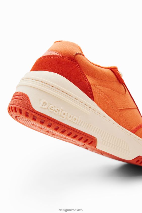 Desigual mujer zapatillas retro gruesas con patchwork VZ26R01489 calzado