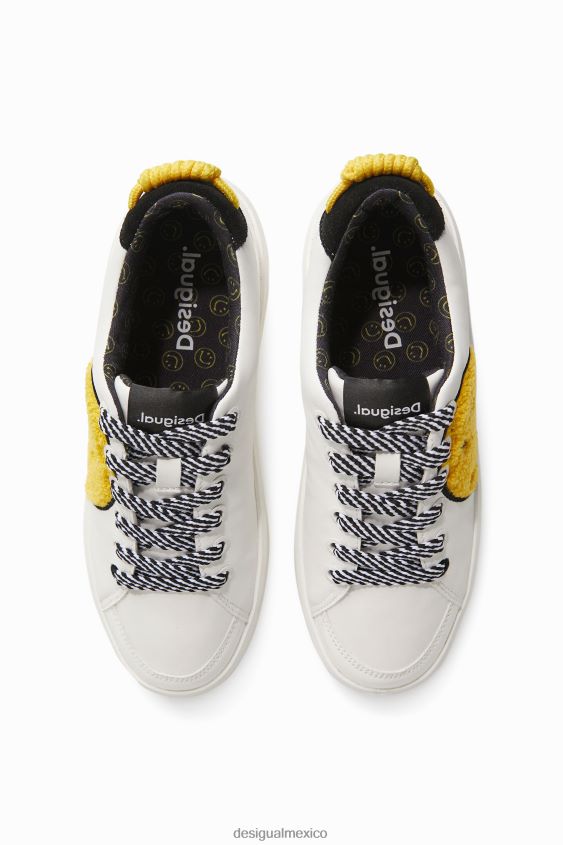 Desigual mujer zapatillas sonrientes VZ26R0894 calzado