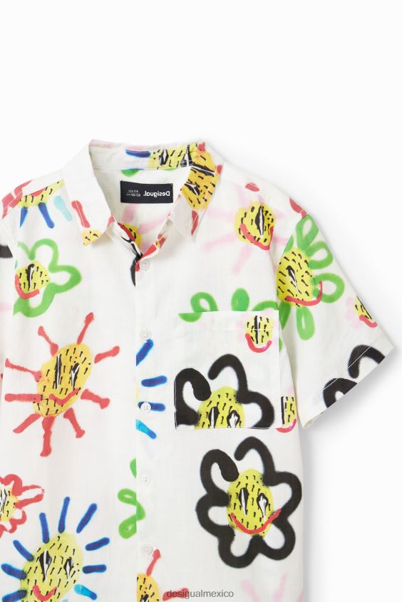 Desigual chico camisa de resort de sol VZ26R01824 ropa