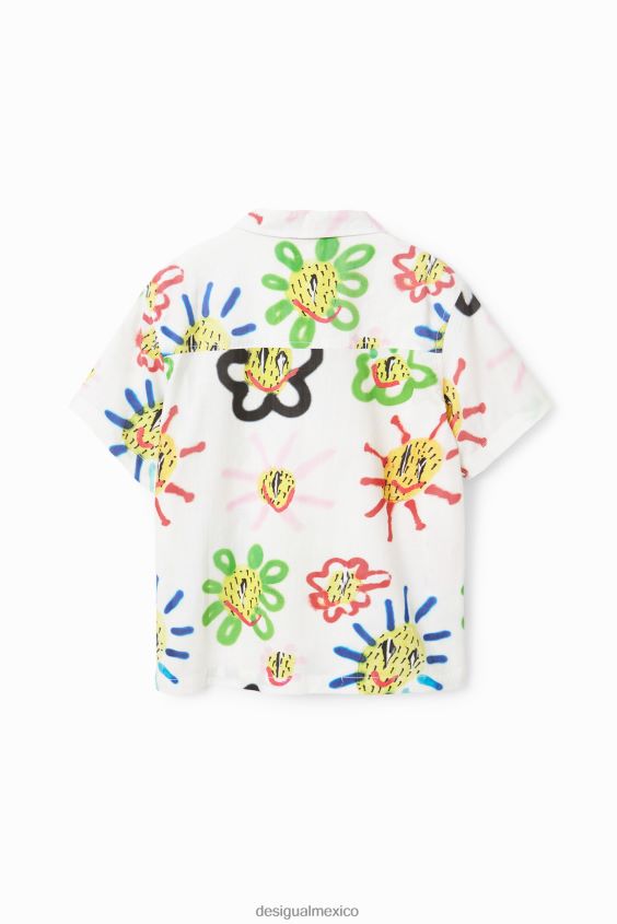 Desigual chico camisa de resort de sol VZ26R01824 ropa