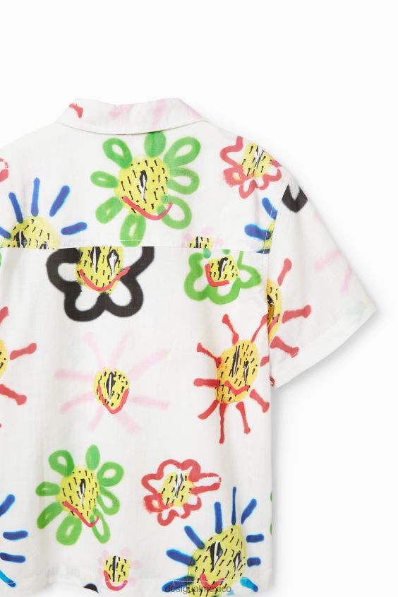 Desigual chico camisa de resort de sol VZ26R01824 ropa