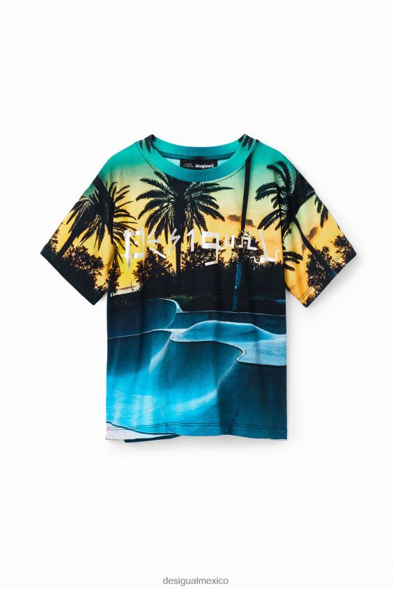 Desigual chico camiseta brillante skate park VZ26R01794 ropa