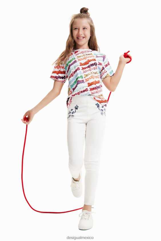 Desigual chico camiseta con logo 3d VZ26R01849 ropa