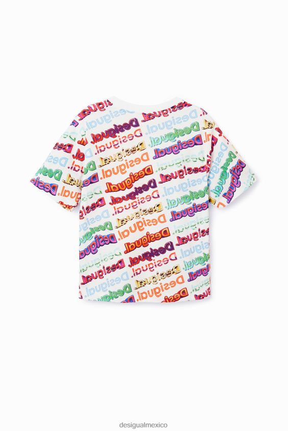 Desigual chico camiseta con logo 3d VZ26R01849 ropa