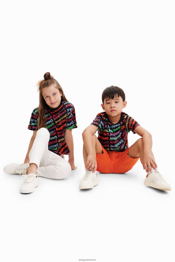 Desigual chico camiseta con logo 3d VZ26R01857 ropa