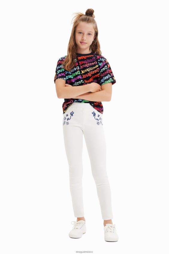 Desigual chico camiseta con logo 3d VZ26R01857 ropa