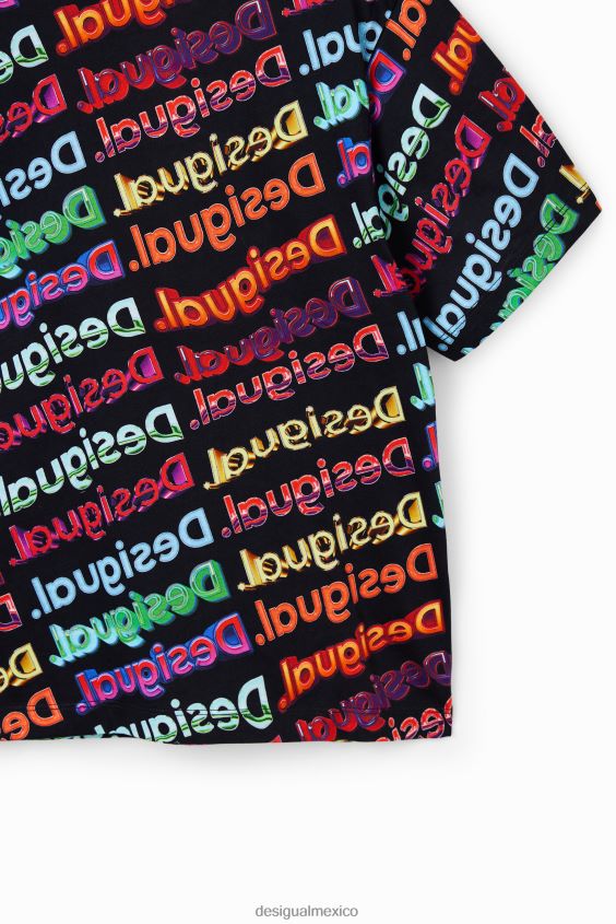 Desigual chico camiseta con logo 3d VZ26R01857 ropa