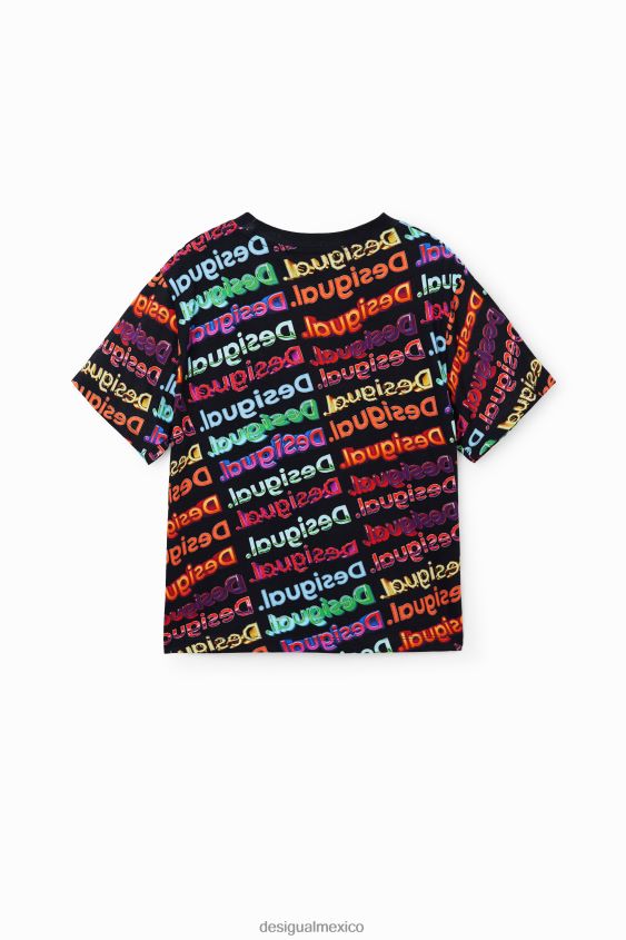 Desigual chico camiseta con logo 3d VZ26R01857 ropa