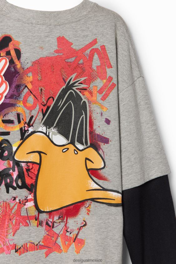Desigual chico camiseta de doble manga looney tunes VZ26R01741 ropa