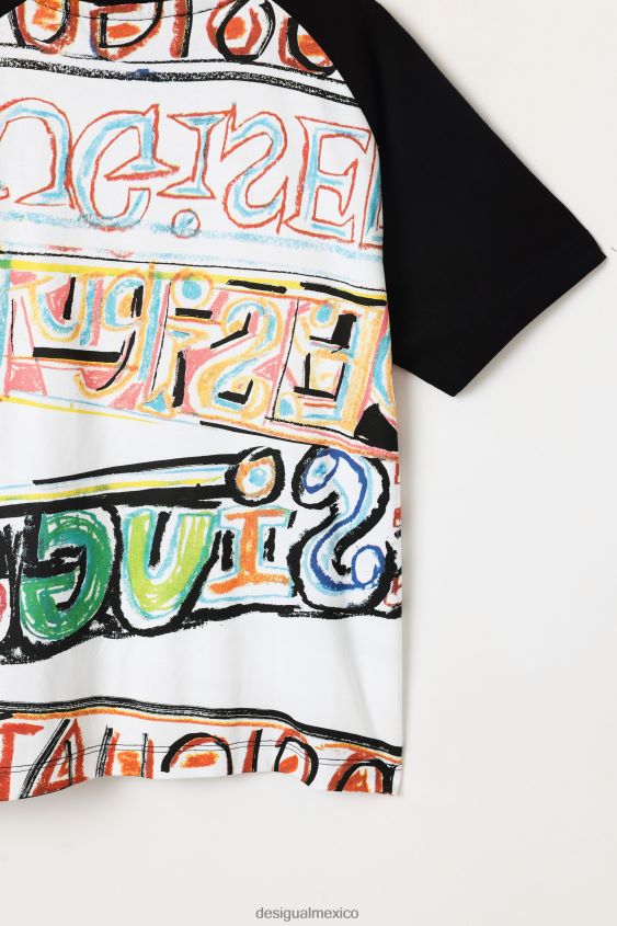Desigual chico camiseta disney mickey mouse ilustración VZ26R01730 ropa