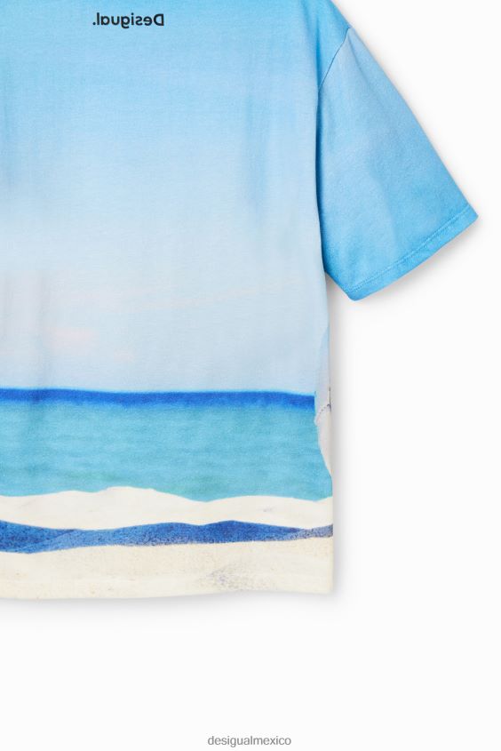 Desigual chico camiseta fotográfica de fútbol VZ26R01809 ropa