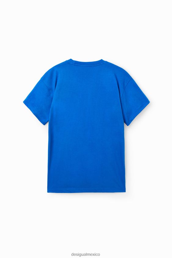 Desigual chico camiseta oversize con planetas VZ26R01792 ropa