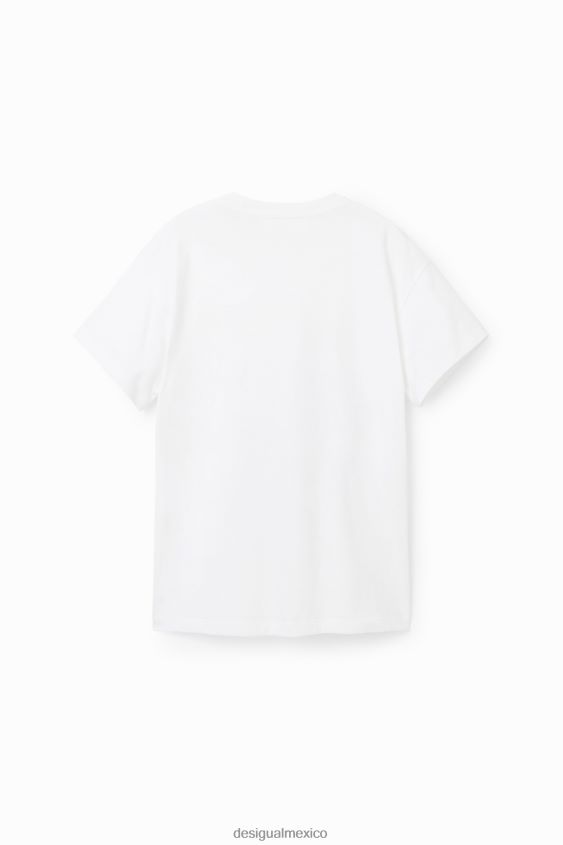 Desigual chico camiseta oversize con planetas VZ26R01806 ropa