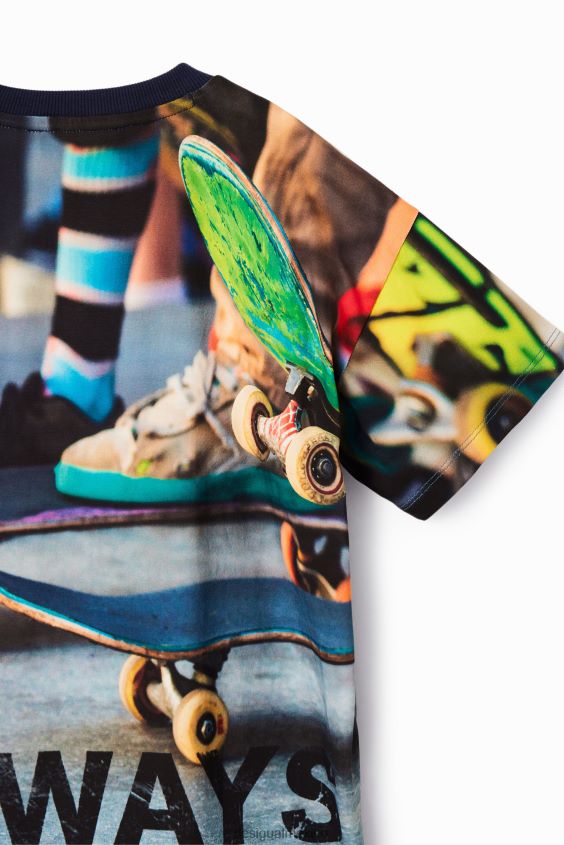 Desigual chico camiseta skate fotográfica VZ26R01888 ropa