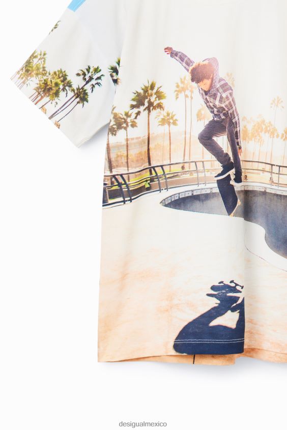 Desigual chico camiseta skater fotográfico VZ26R01858 ropa