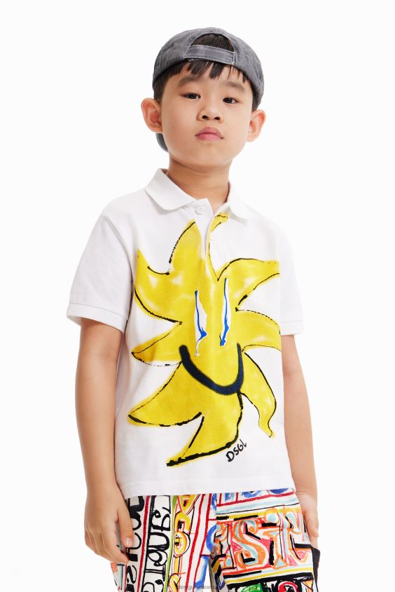 Desigual chico polo tejido al sol VZ26R01754 ropa