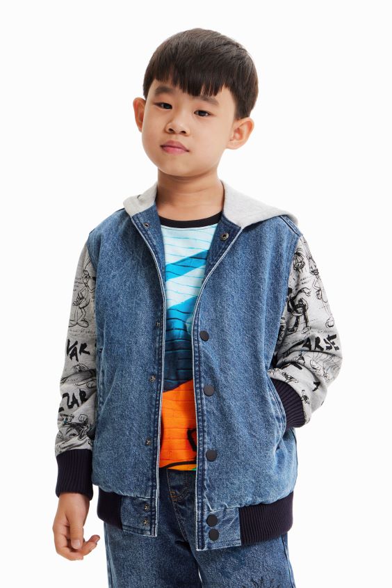 Desigual chico chaqueta bomber de bugs bunny VZ26R01855 ropa