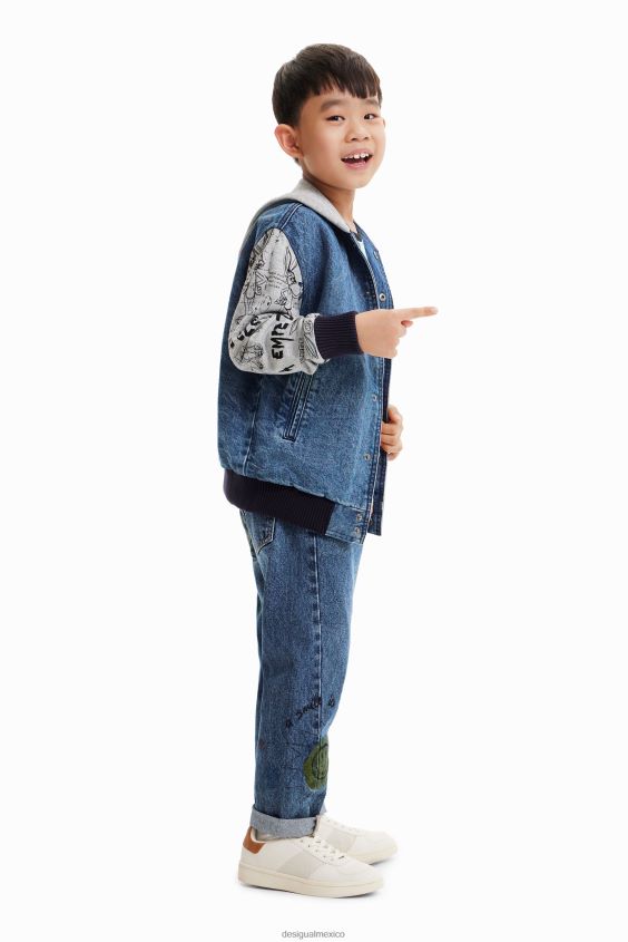 Desigual chico chaqueta bomber de bugs bunny VZ26R01855 ropa