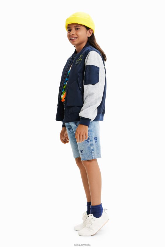 Desigual chico chaqueta bomber universitaria VZ26R01856 ropa