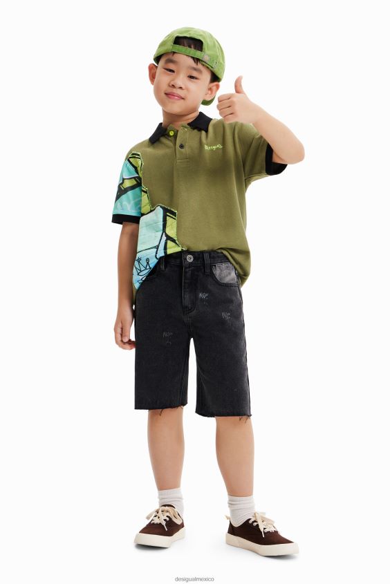 Desigual chico ahora bermudas de mezclilla VZ26R01758 ropa