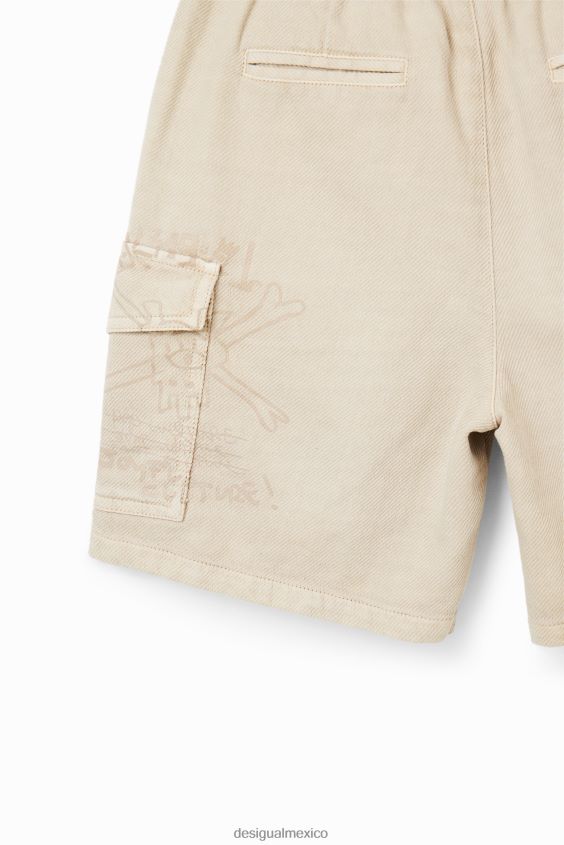 Desigual chico bermudas con bolsillo cargo VZ26R01820 ropa