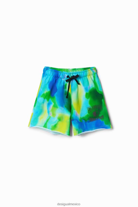 Desigual chico bermudas tipo jogger en acuarela VZ26R01743 ropa