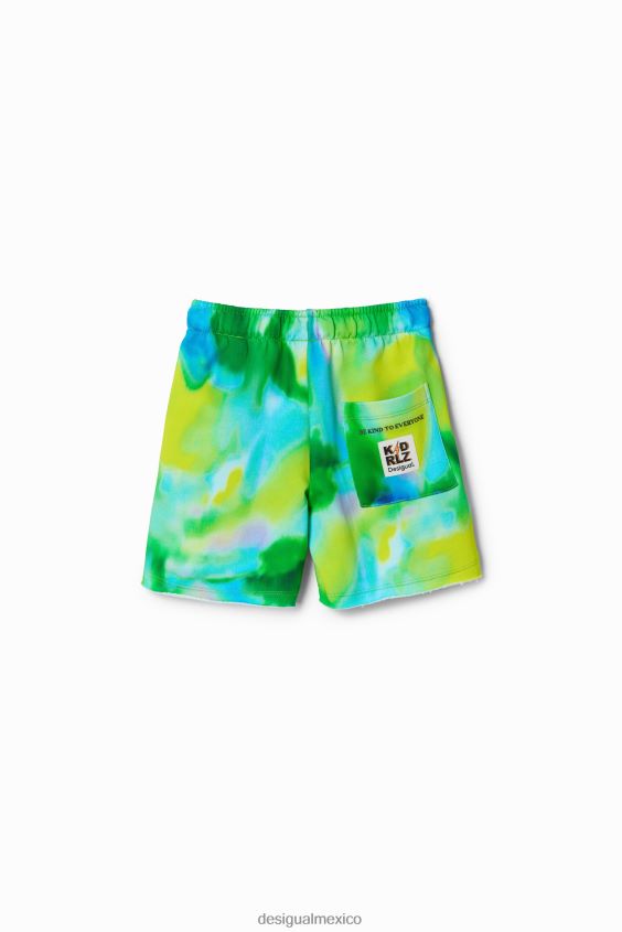 Desigual chico bermudas tipo jogger en acuarela VZ26R01743 ropa