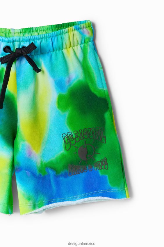 Desigual chico bermudas tipo jogger en acuarela VZ26R01743 ropa