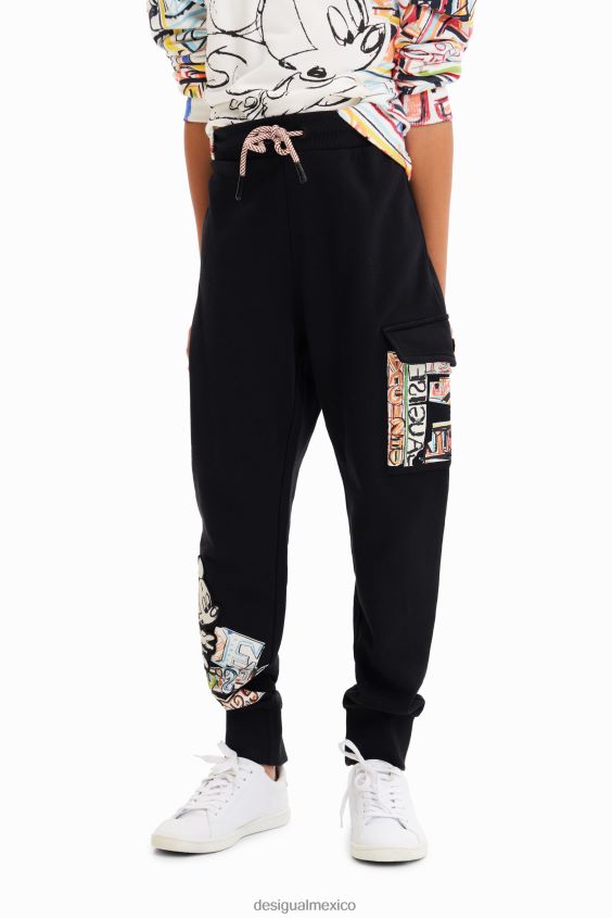 Desigual chico joggers de mickey mouse de disney VZ26R01883 ropa